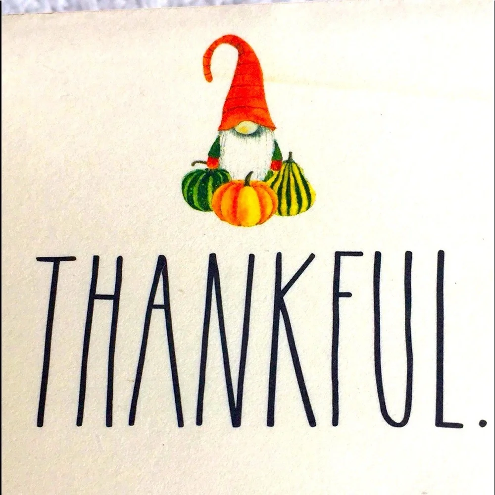 RAE DUNN GNOME LIST PADS BUNDLE: GRATEFUL THANKFUL